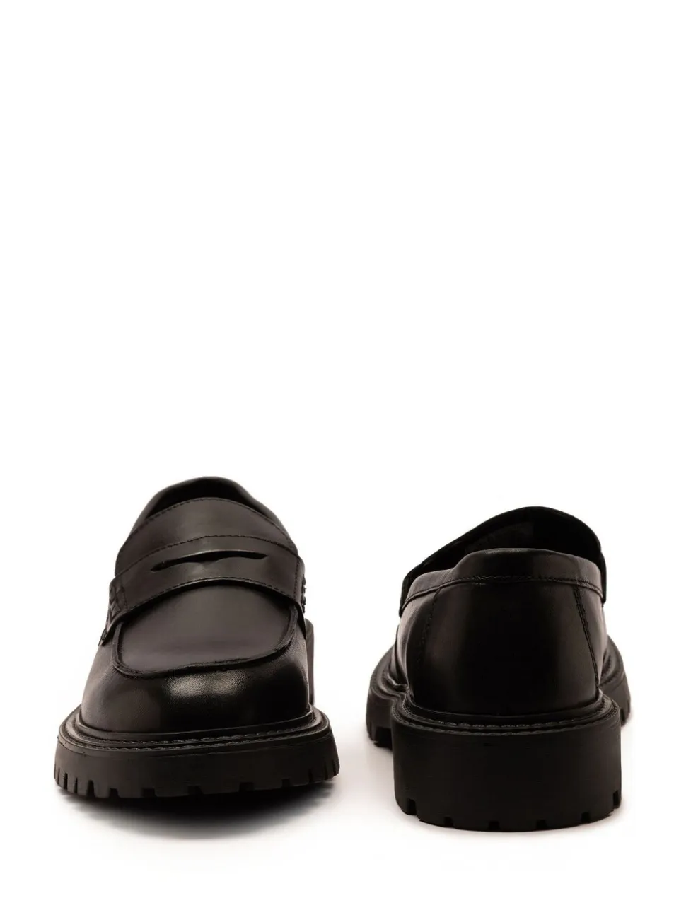 Off The Hook Bowie Leather Elevated Loafers
