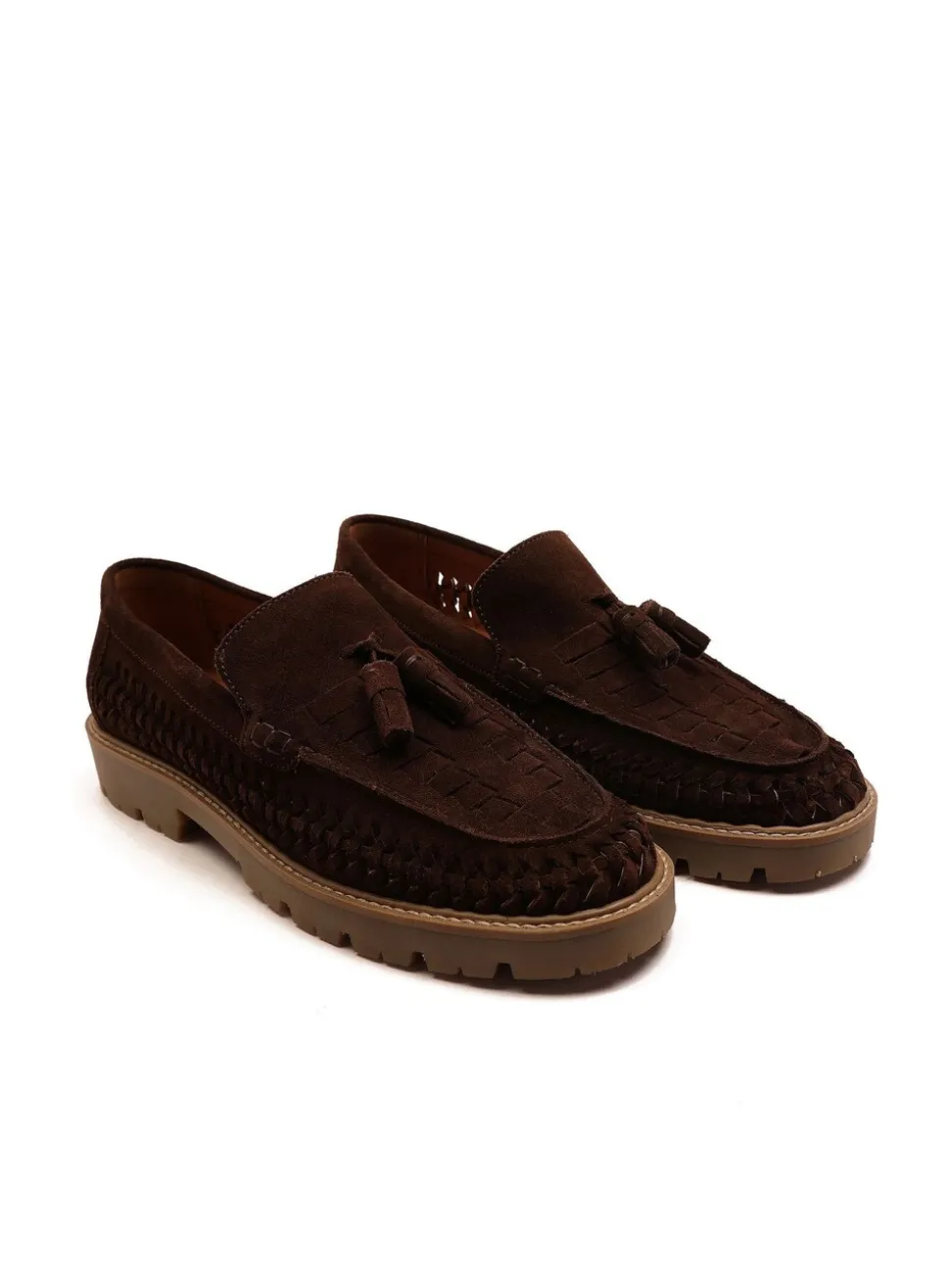Off The Hook Floyd instappers met kwastjes, formele en casual leren schoenen