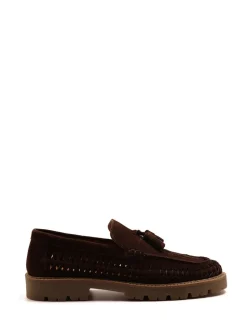 Off The Hook Floyd instappers met kwastjes, formele en casual leren schoenen