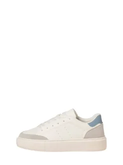 Off White - JACK & JONES Chunky Sole PU Trainers