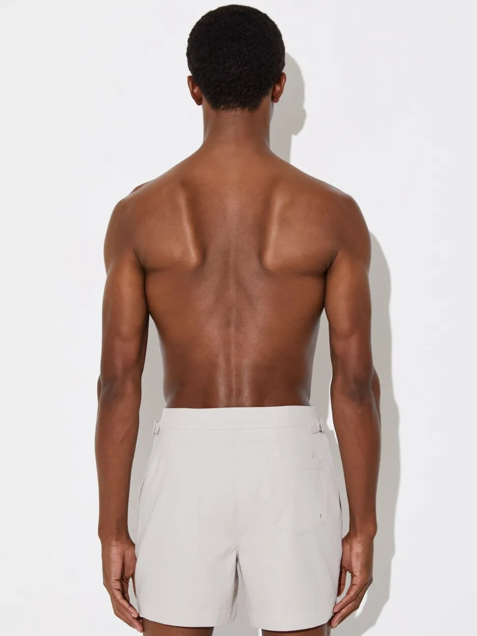 Off White - Reiss Sun Side Adjuster zwemshort
