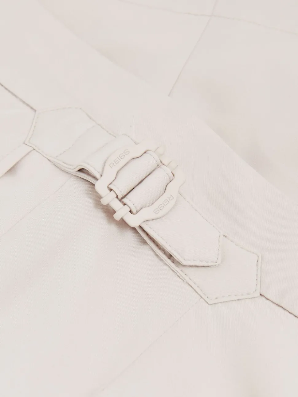 Off White - Reiss Sun Side Adjuster zwemshort