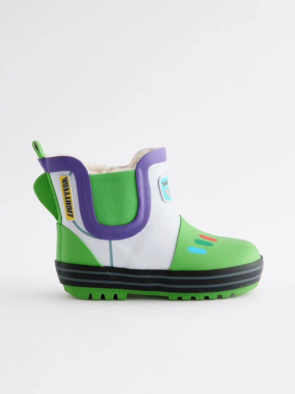 Okergeel - Toy Story Warme gevoerde enkelhoge regenlaarzen
