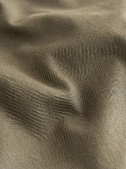 Olijfgroen - Straight fit - Stretchy chino