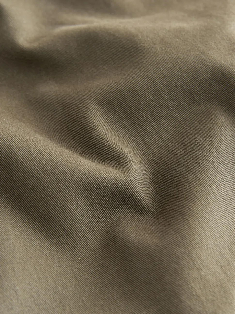 Olijfgroen - Straight fit - Stretchy chino