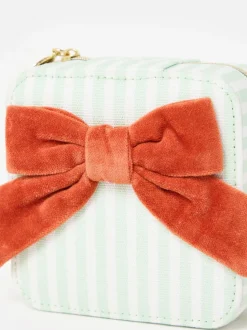 Oliver Bonas Bow Large Square Jewellery Box