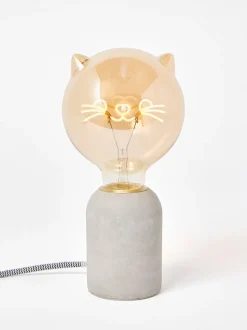 Oliver Bonas Pierre the Cat Light Bulb