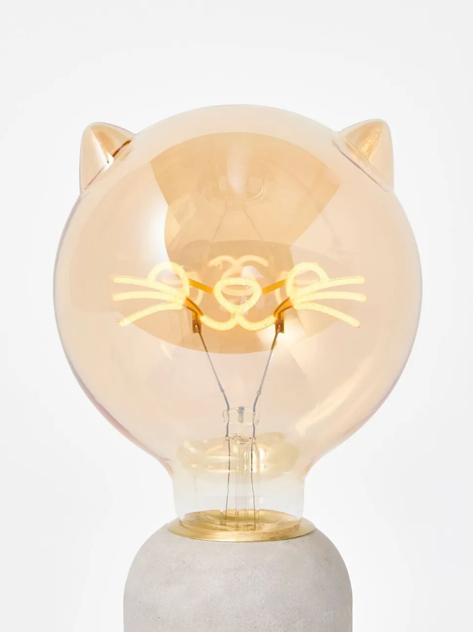 Oliver Bonas Pierre the Cat Light Bulb
