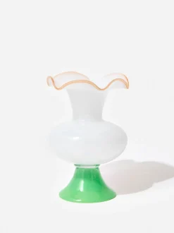 Oliver Bonas Pintado Milky Glass Vase