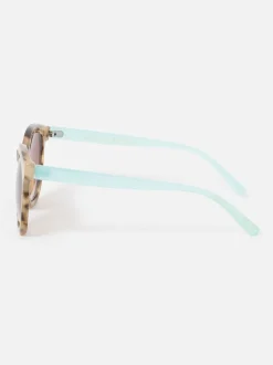 Oliver Bonas Preppy Faux Round Sunglasses