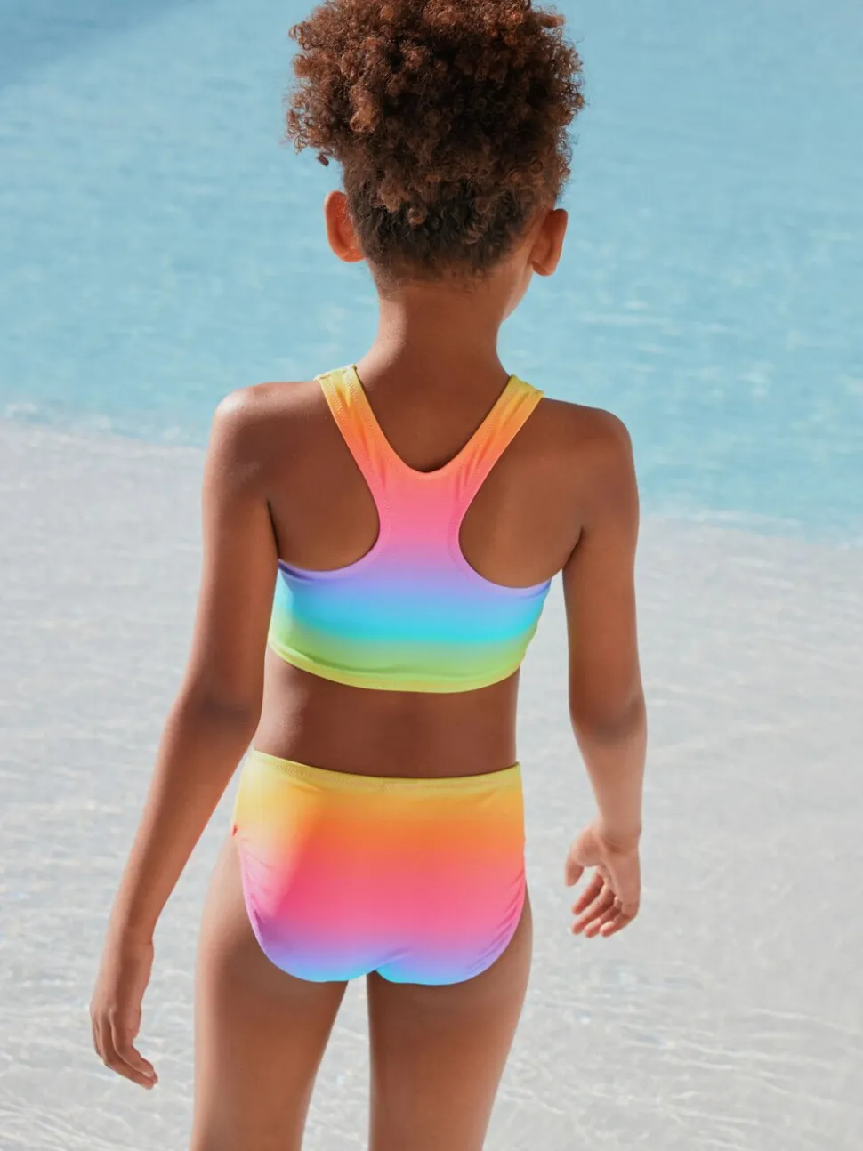 Ombré regenboog - Bikini (3-16 jr)