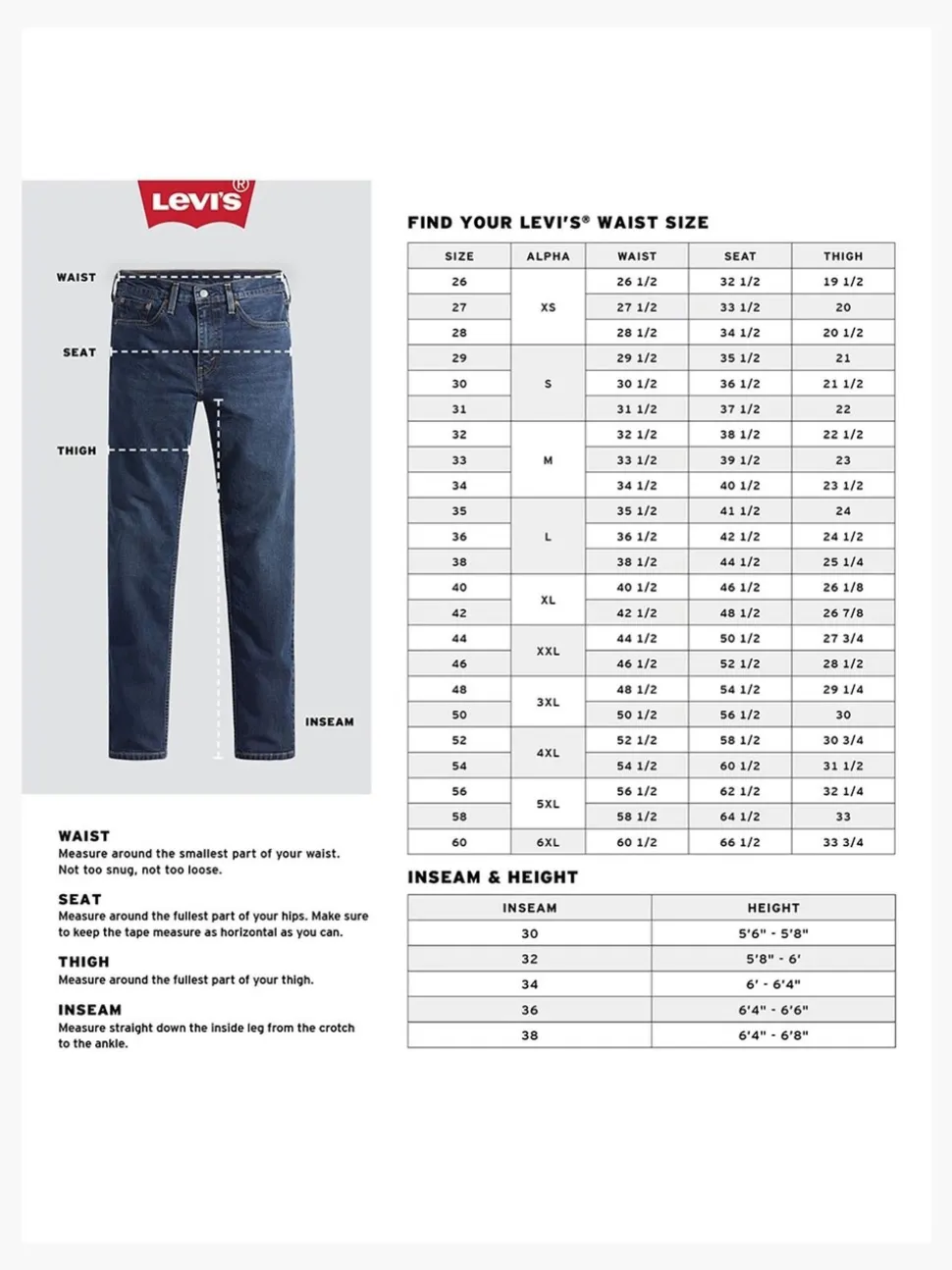 One wash marineblauw met wassing - Levi's® 501® Original jeans
