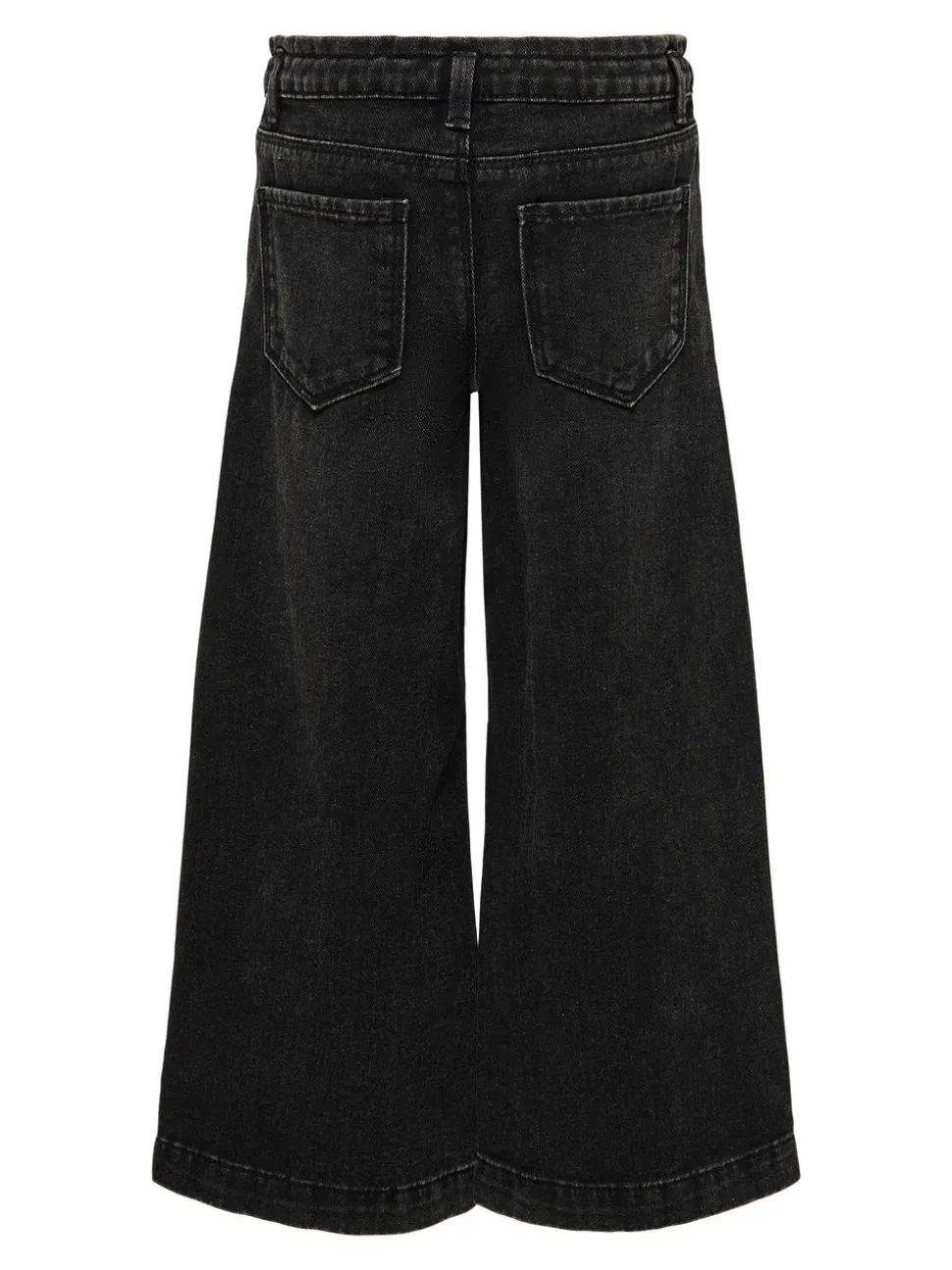 ONLY - Cropped kinderjeans met wijde pijpen
