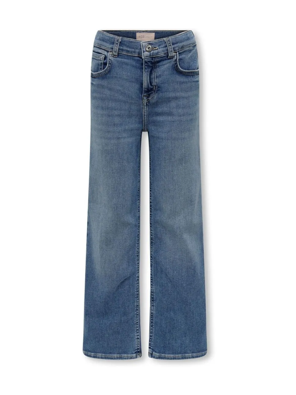 ONLY KIDS Blauwe Comfort Stretch Jeans met Wijde Pijpen