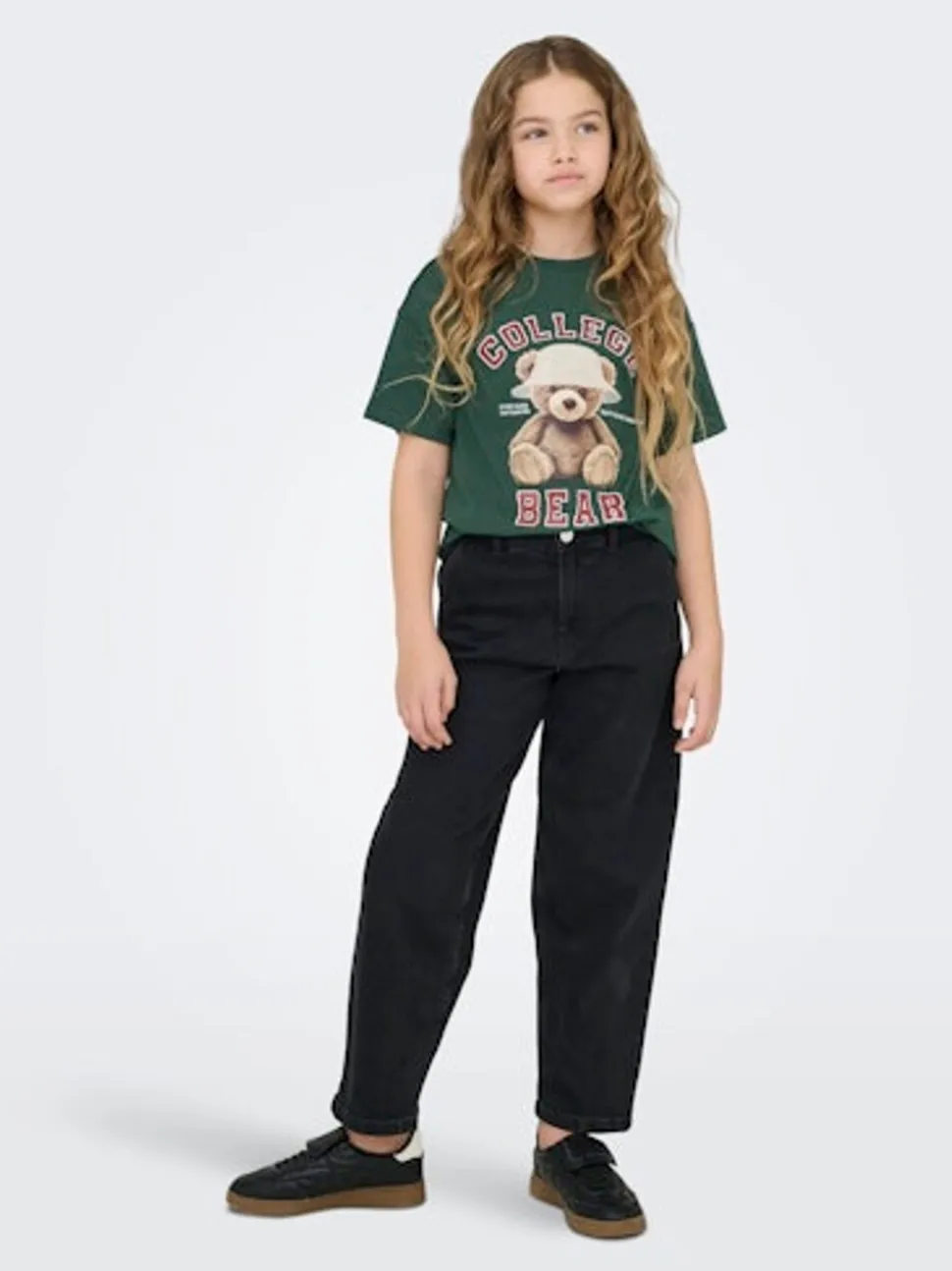 ONLY KIDS Loose Baggy Black Jeans