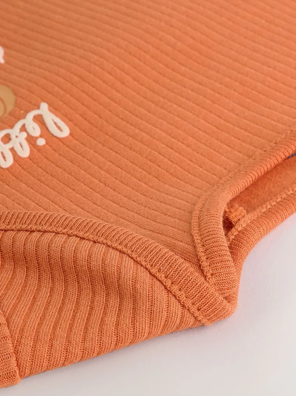 Oranje - Baby bodysuit met Lange mouwen en mutsje voor Halloween Set