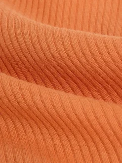 Oranje - Baby bodysuit met Lange mouwen en mutsje voor Halloween Set