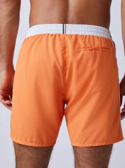 Oranje - BOSS Starfish sneldrogende zwembroek