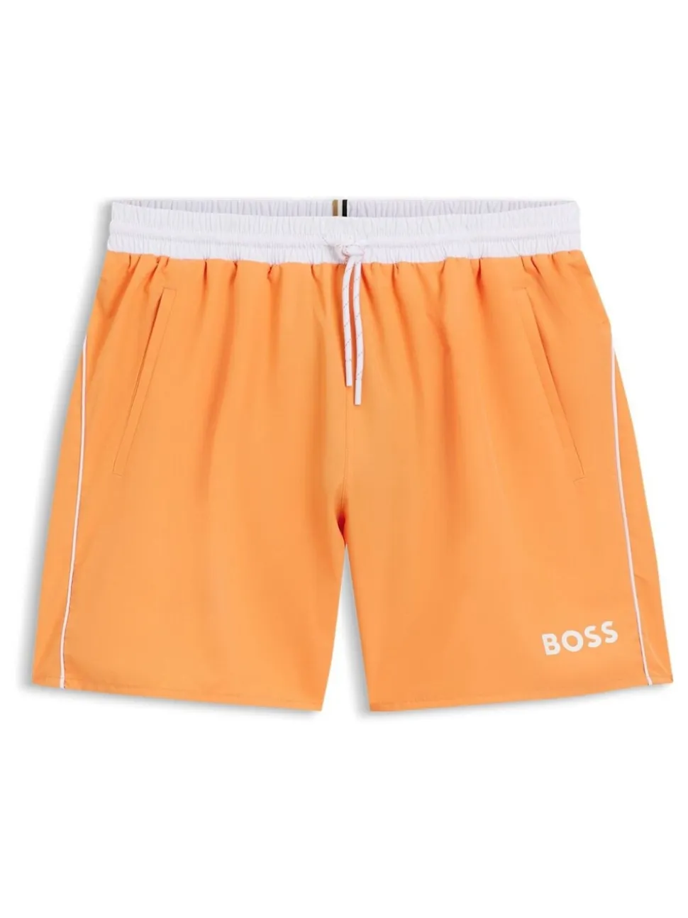 Oranje - BOSS Starfish sneldrogende zwembroek
