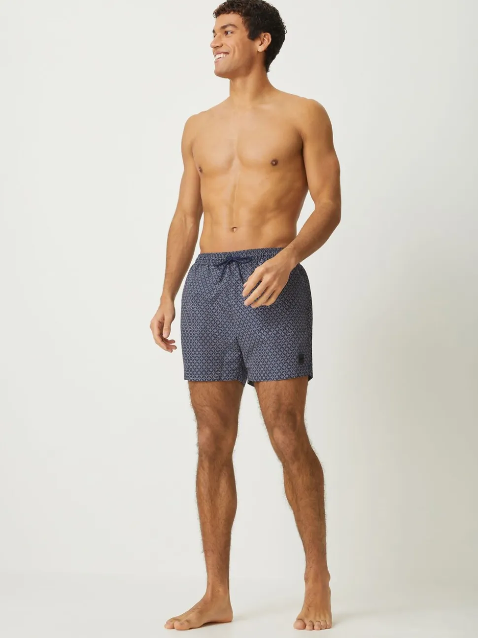 Oranje - BOSS Vibe Printed Swim T-shirt