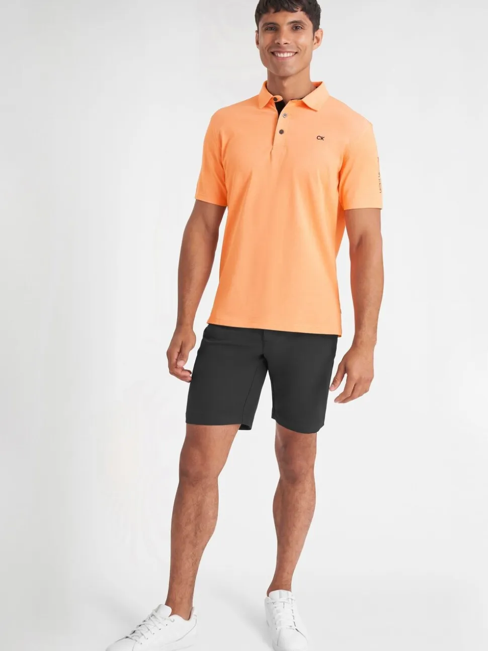 Oranje - Calvin Klein Golf Uni poloshirt