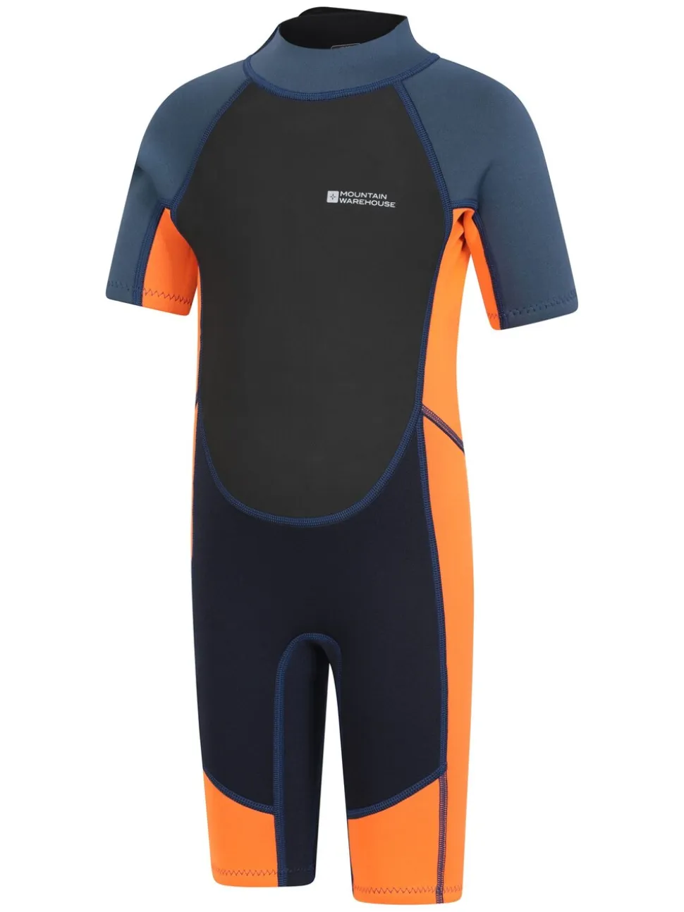 Oranje - Mountain Warehouse Kids Shorty 2.5/2mm Wetsuit