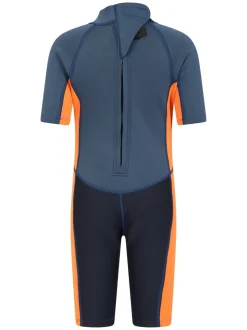 Oranje - Mountain Warehouse Kids Shorty 2.5/2mm Wetsuit