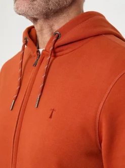 Oranje - Saltwell Zip Through Hoodie