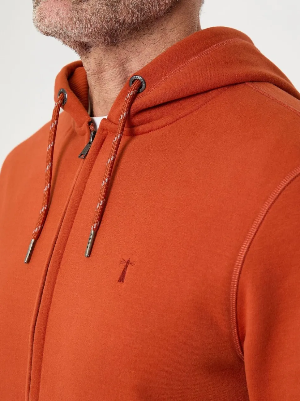 Oranje - Saltwell Zip Through Hoodie