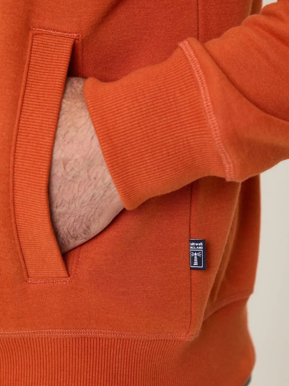 Oranje - Saltwell Zip Through Hoodie