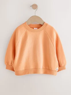 Oranje - Sweatshirt met ronde hals (3 mnd-7 jr)