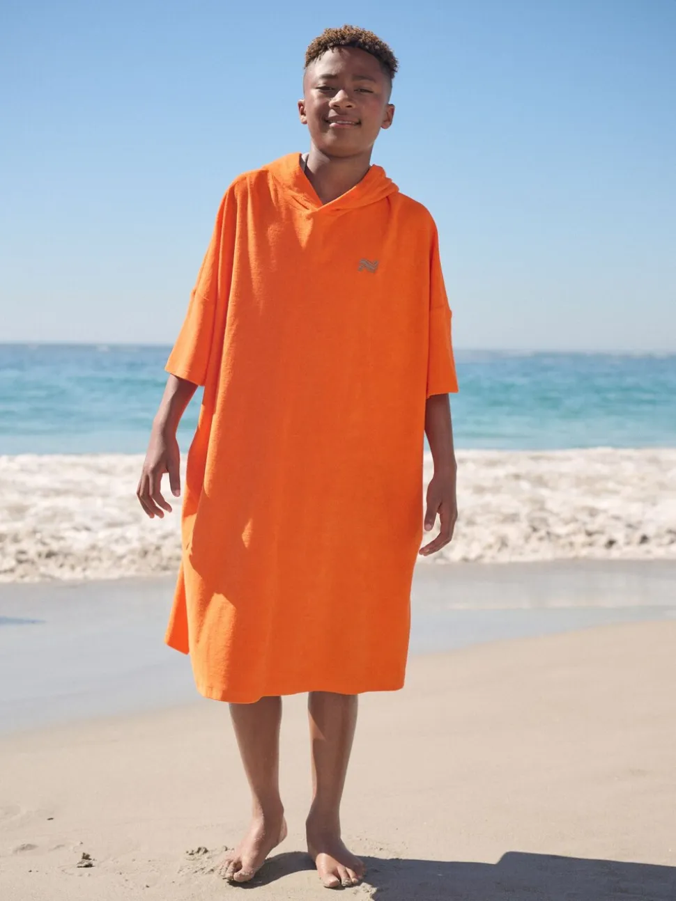 Oranje - Towelling Poncho (3-16yrs)