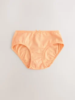 Oranje/roze - Verpakking van 10 onderbroeken (1,5-16 jr)