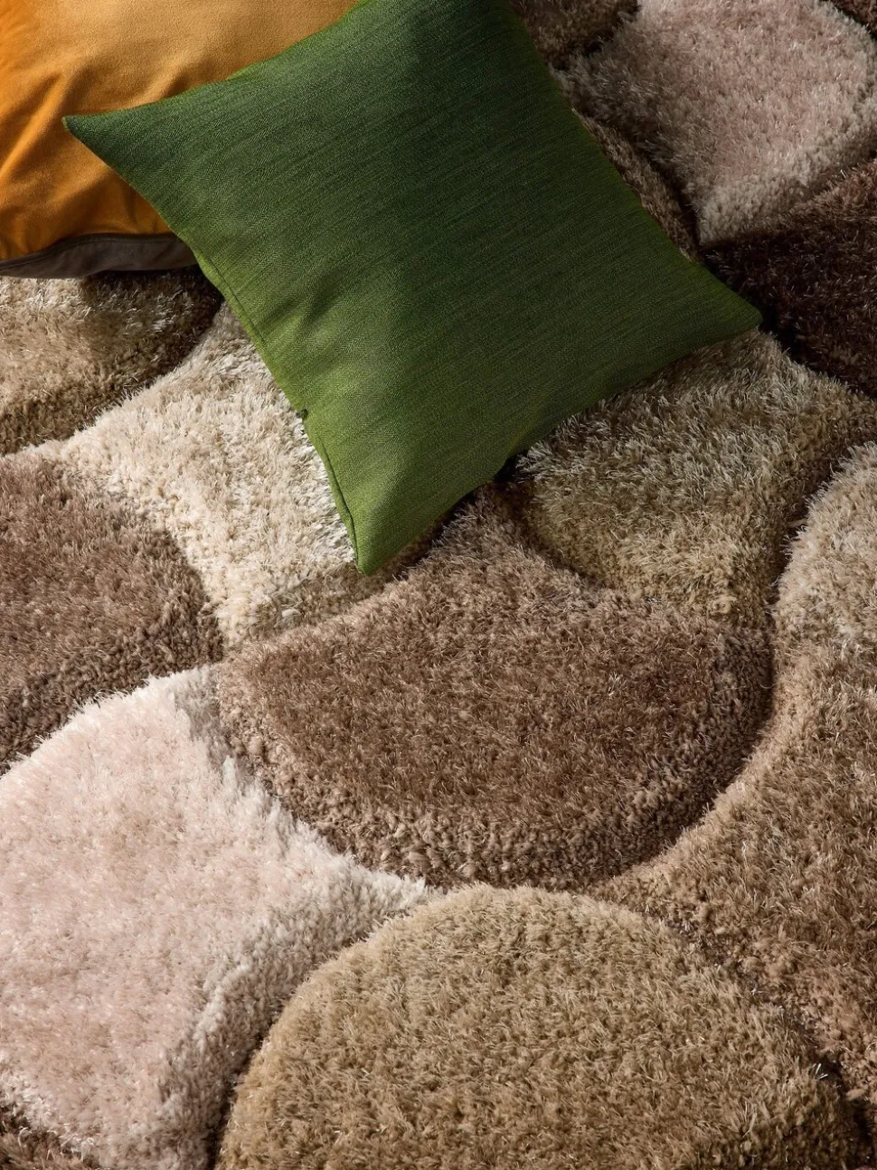 Origin Rugs 3D Scallop Shaggy Rug