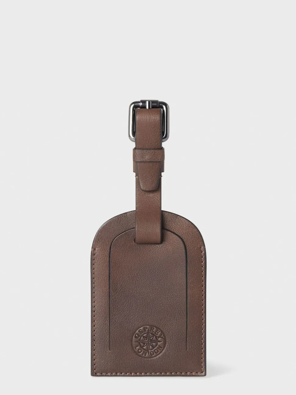 Osprey London The Compass tas van bruin leer