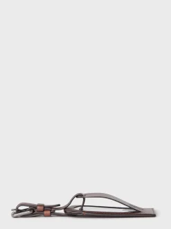 Osprey London The Compass tas van bruin leer