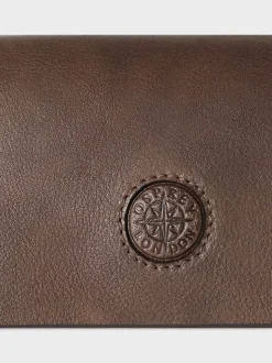 Osprey London The Compass Leather Glasses Case
