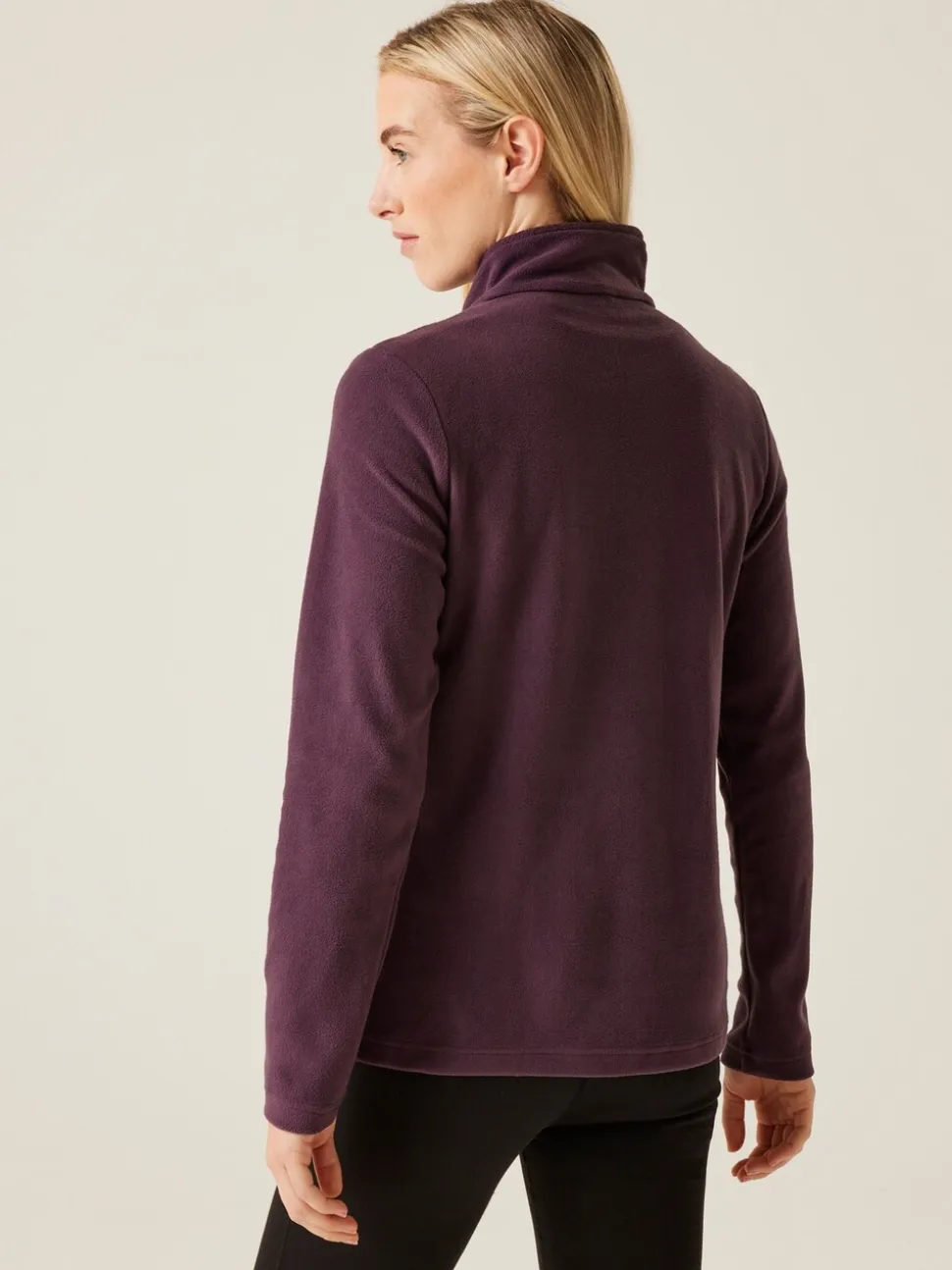 Paars - Regatta Sweethart fleece met rits bij de hals