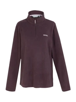 Paars - Regatta Sweethart fleece met rits bij de hals