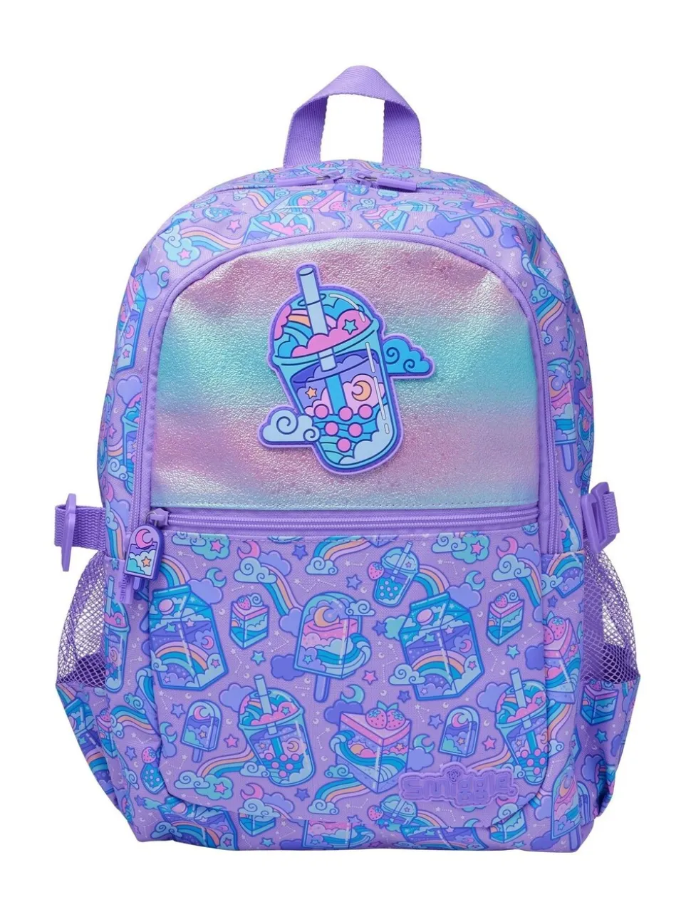 Paars - Smiggle Trailblazer Classic Attach Backpack
