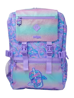 Paars - Smiggle Trailblazer Foldover Attach Backpack