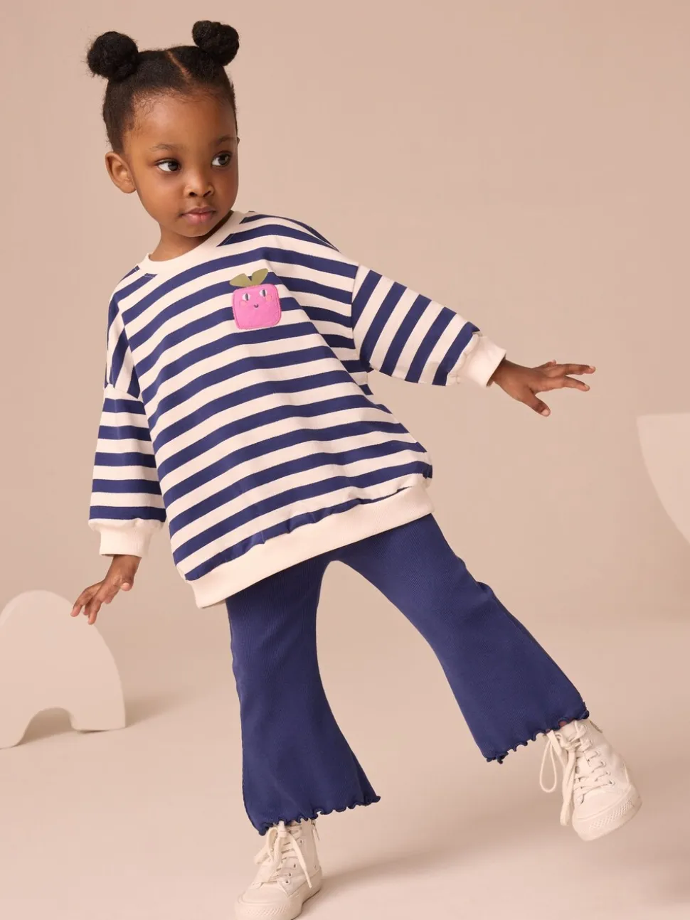 Paars - Sweatshirt Set van 4 stuks (3mnd-7jr)