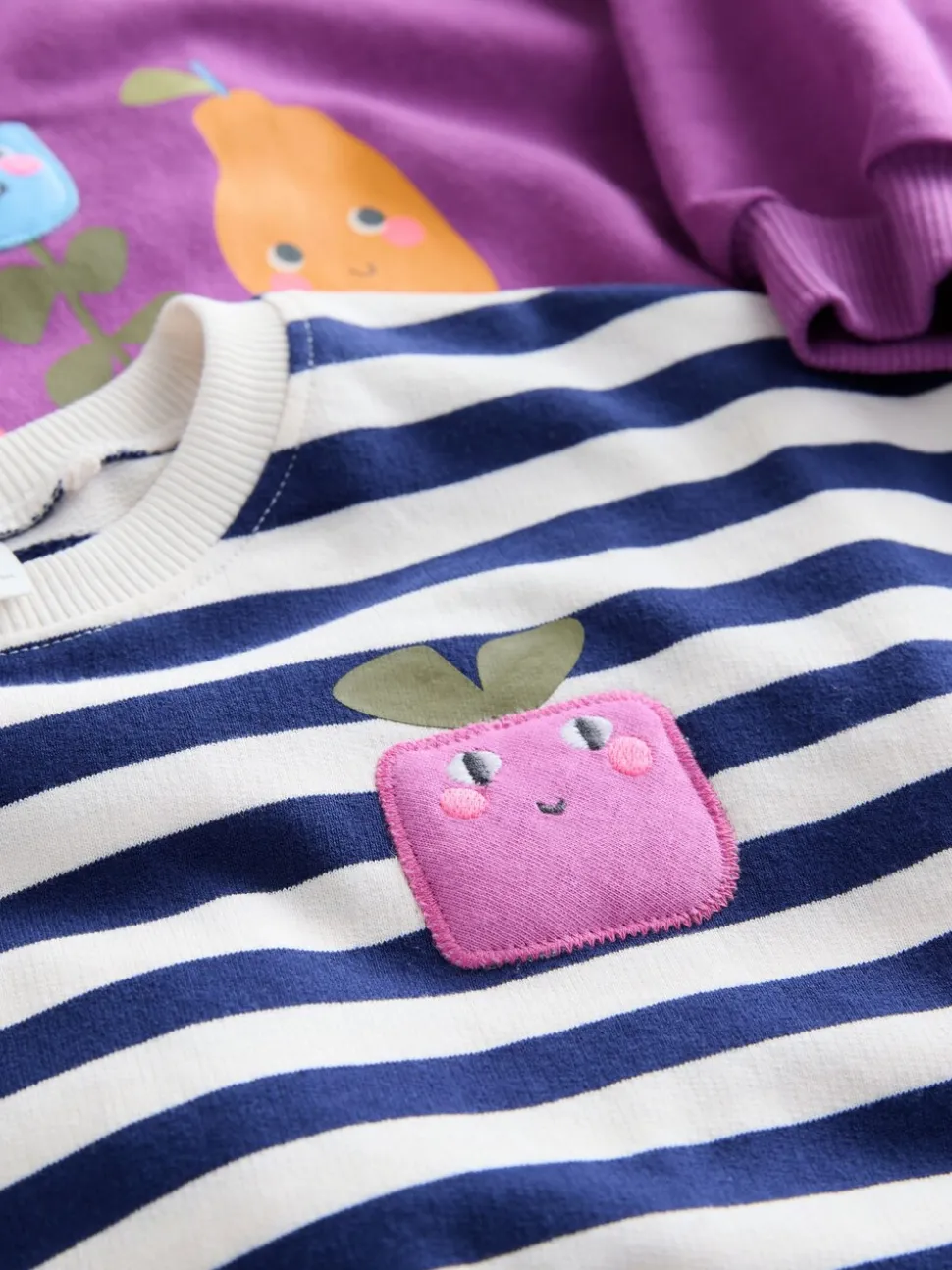 Paars - Sweatshirt Set van 4 stuks (3mnd-7jr)
