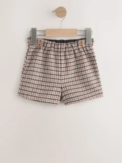 Paarsrood - Geruite skort en maillot (3mnd-7jr)