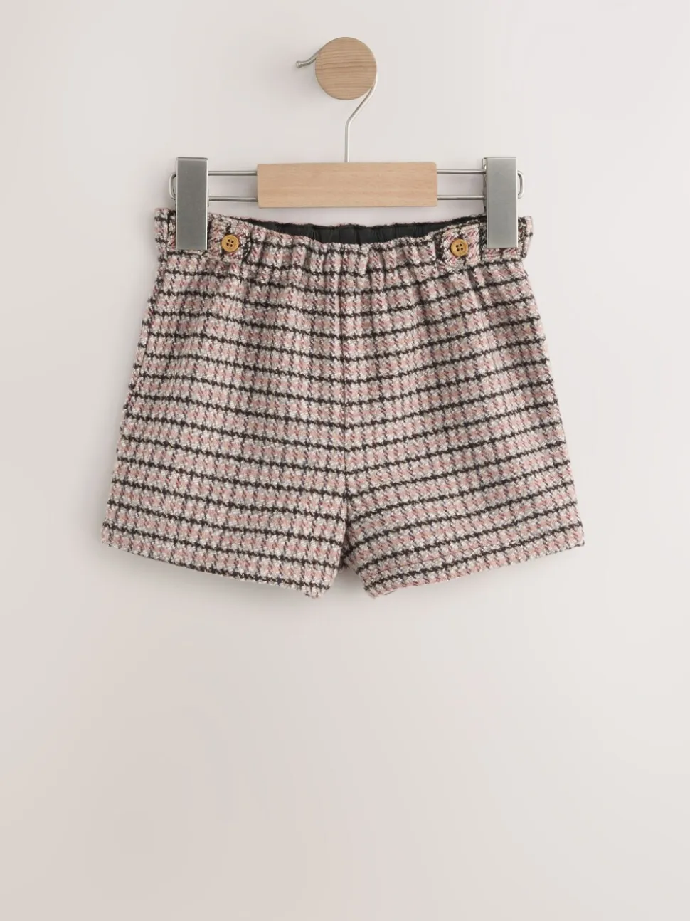 Paarsrood - Geruite skort en maillot (3mnd-7jr)