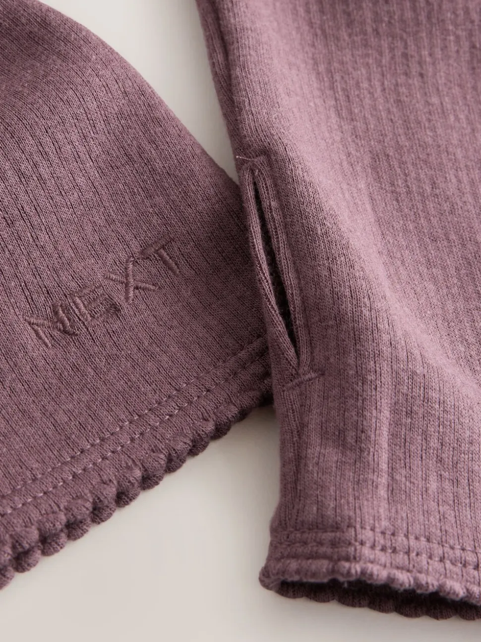 Paarsrood - Thermal Maximum Warmth Cosy Ribbed Roll Neck Top