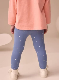Paars/roze - Verpakking van 3 leggings (3 mnd-7 jr)