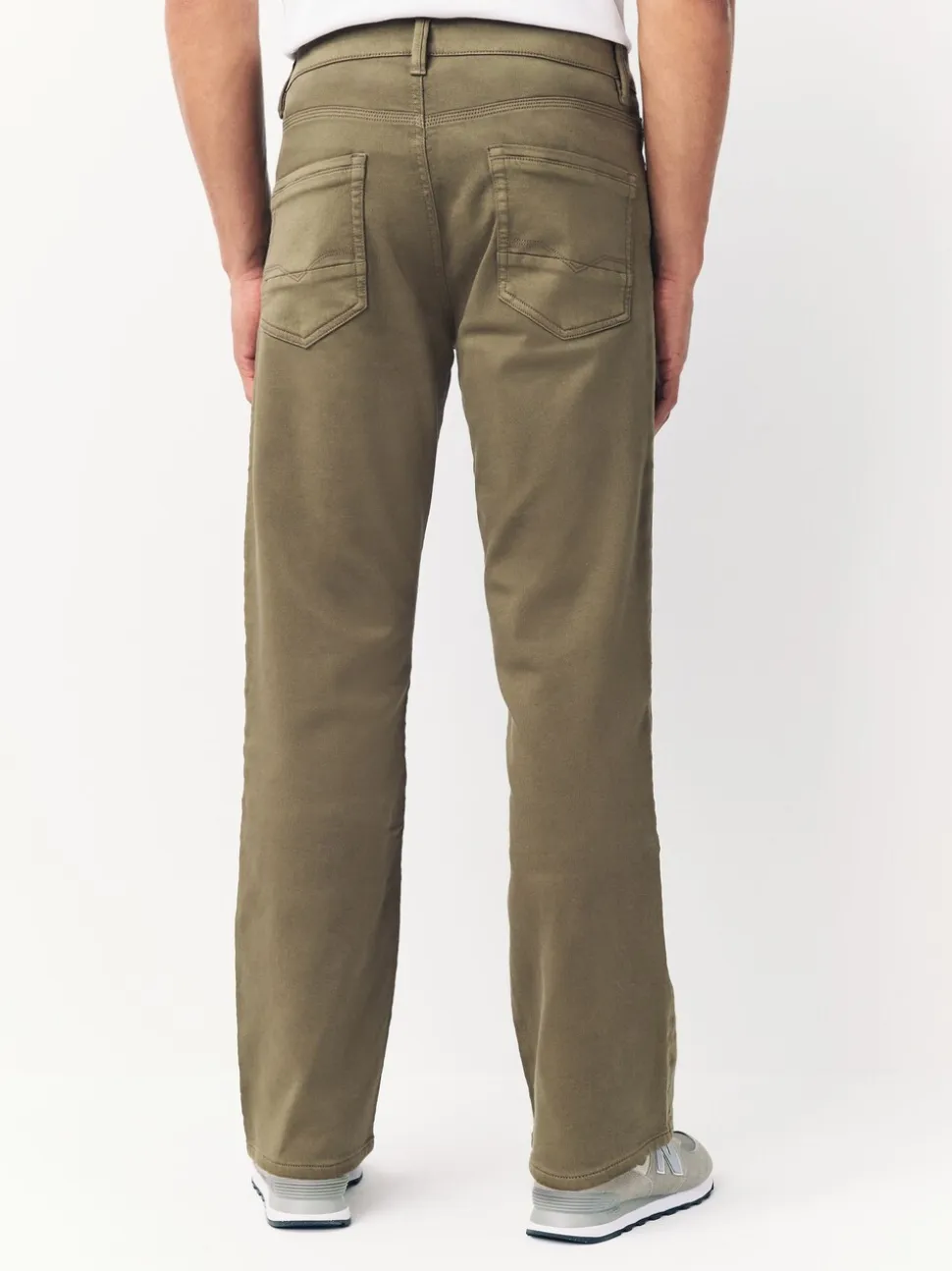 Paddenstoelbruin - Straight fit - Comfortabele stretchjeans