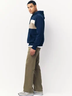 Paddenstoelbruin - Straight fit - Comfortabele stretchjeans