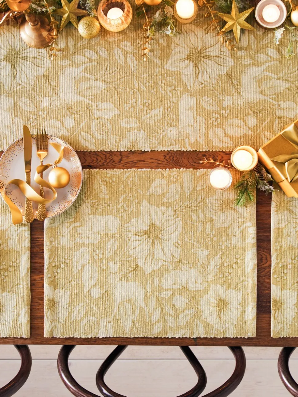 Paoletti - Grote kersttafelloper met hert